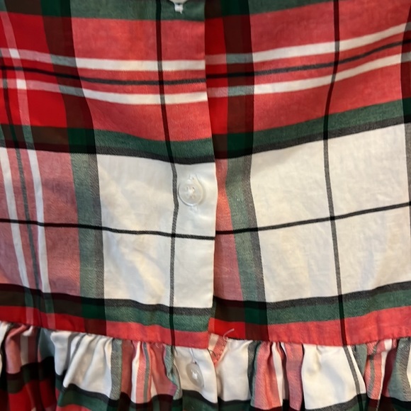 Girls like new Carters Sz 4T Christmas dress. Cute festive plaid! - Picture 5 of 5